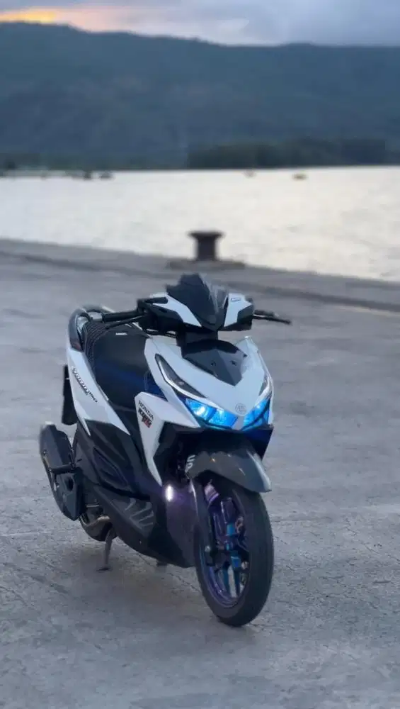 VARIO LED OLD PUTIH MODIFIKASI COCOK UNTUK ANAK MUDA