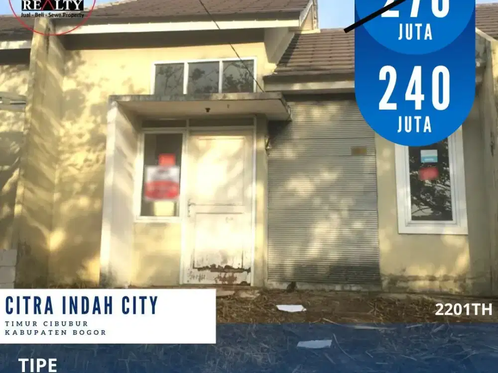 Dijual Rumah View Perbukitan Lokasi Bebas Banjir