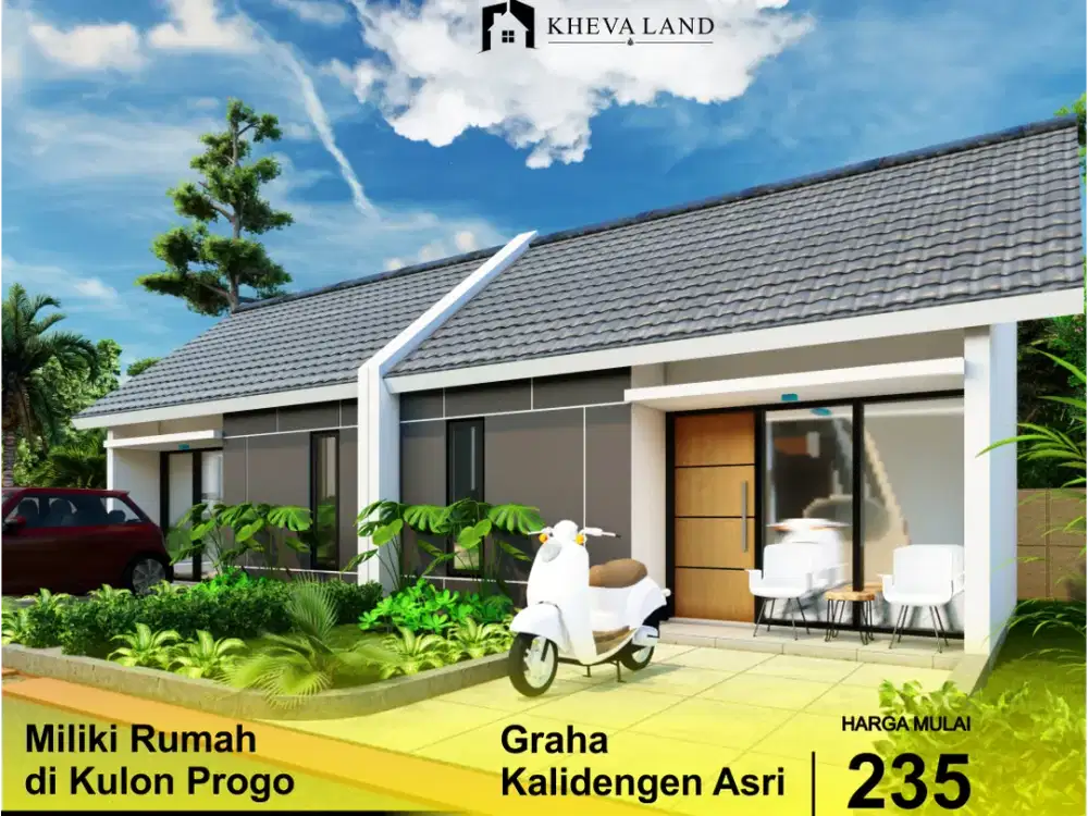 rumah di temon dekat Bandara YIA kulon progo yogyakarta