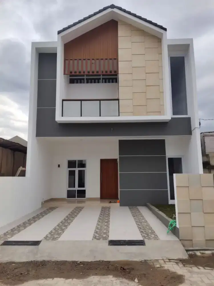 Rumah baru scandinavian siap huni di komplek Suryalaya Buahbatu SHM