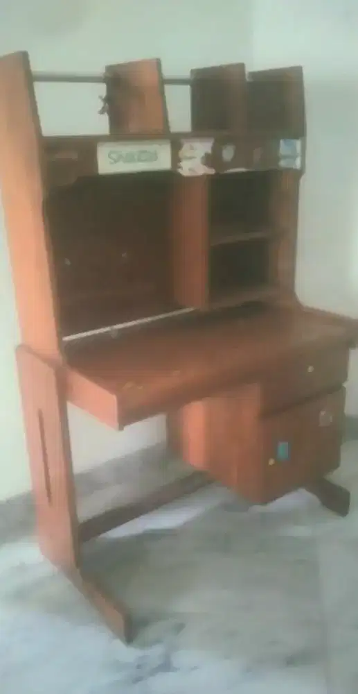 MEJA STUDY/ BELAJAR KAYU JATI