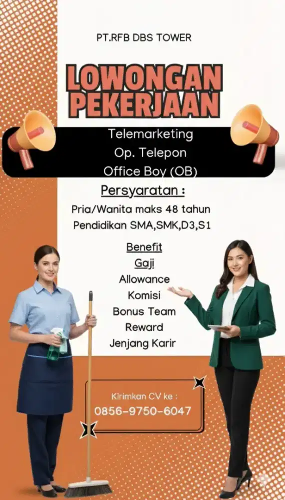 Info loker untuk perkantoran