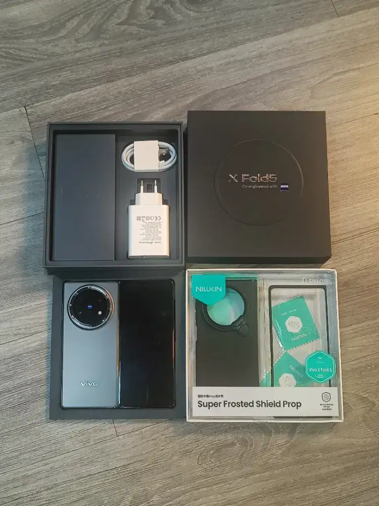 Vivo XFold 5 Grey 16/512 X Fold Like New Garansi Mulus Fullset bonus