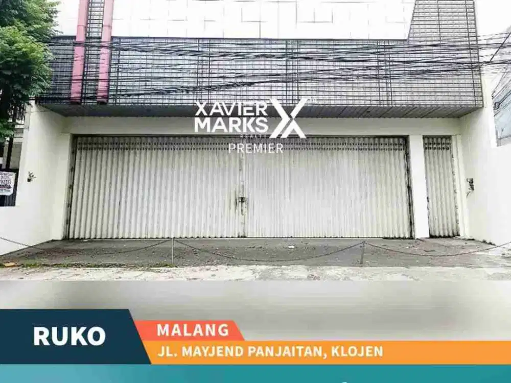 Disewakan Ruang Usaha Luas Di Jalan Mayjend Panjaitan (Betek), Malang