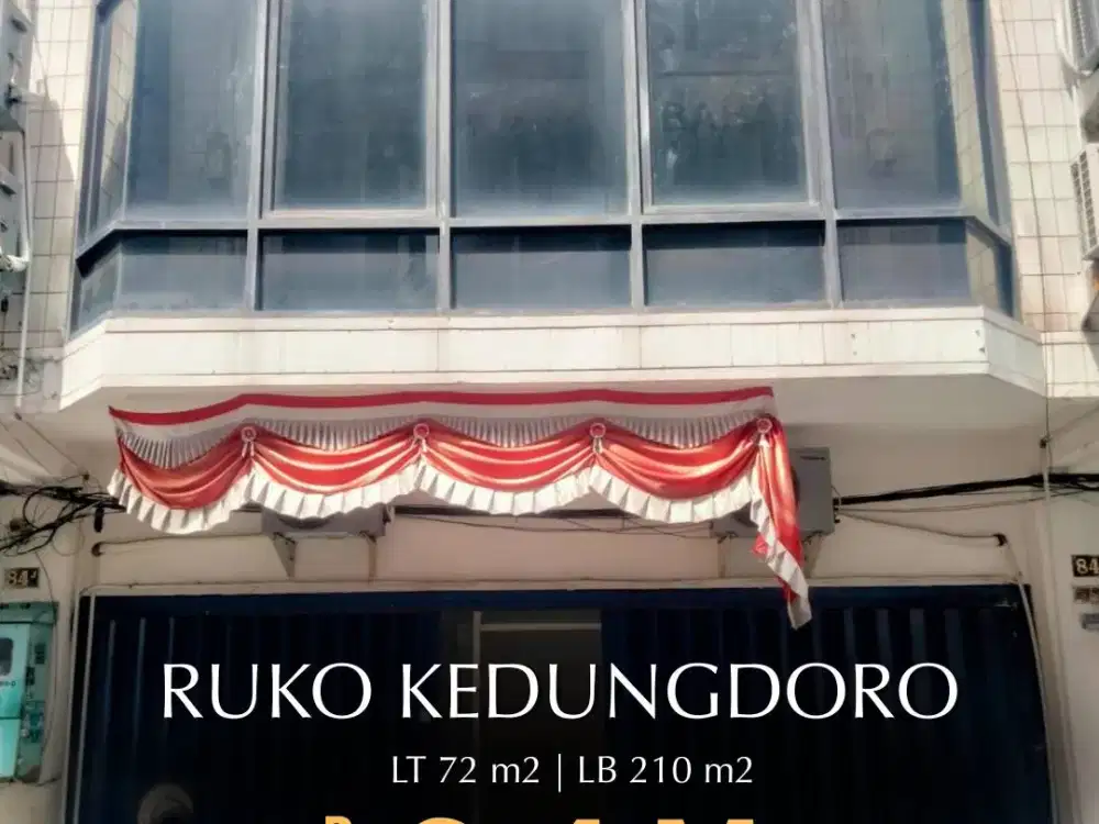 Ruko Kedungdoro Dalam Komplek Surabaya