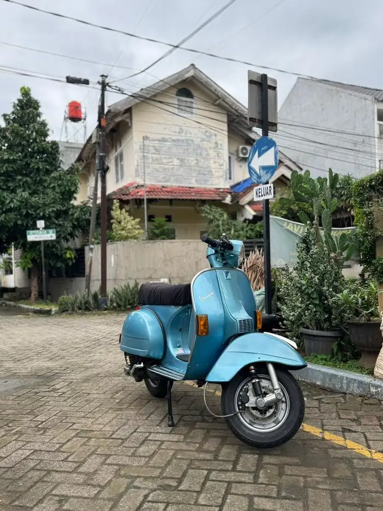 Vespa PX 150 tahun 1997 upgrade New PX