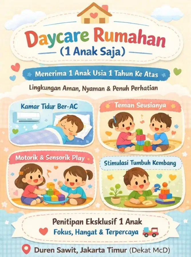 Terima jasa titip anak rumahan