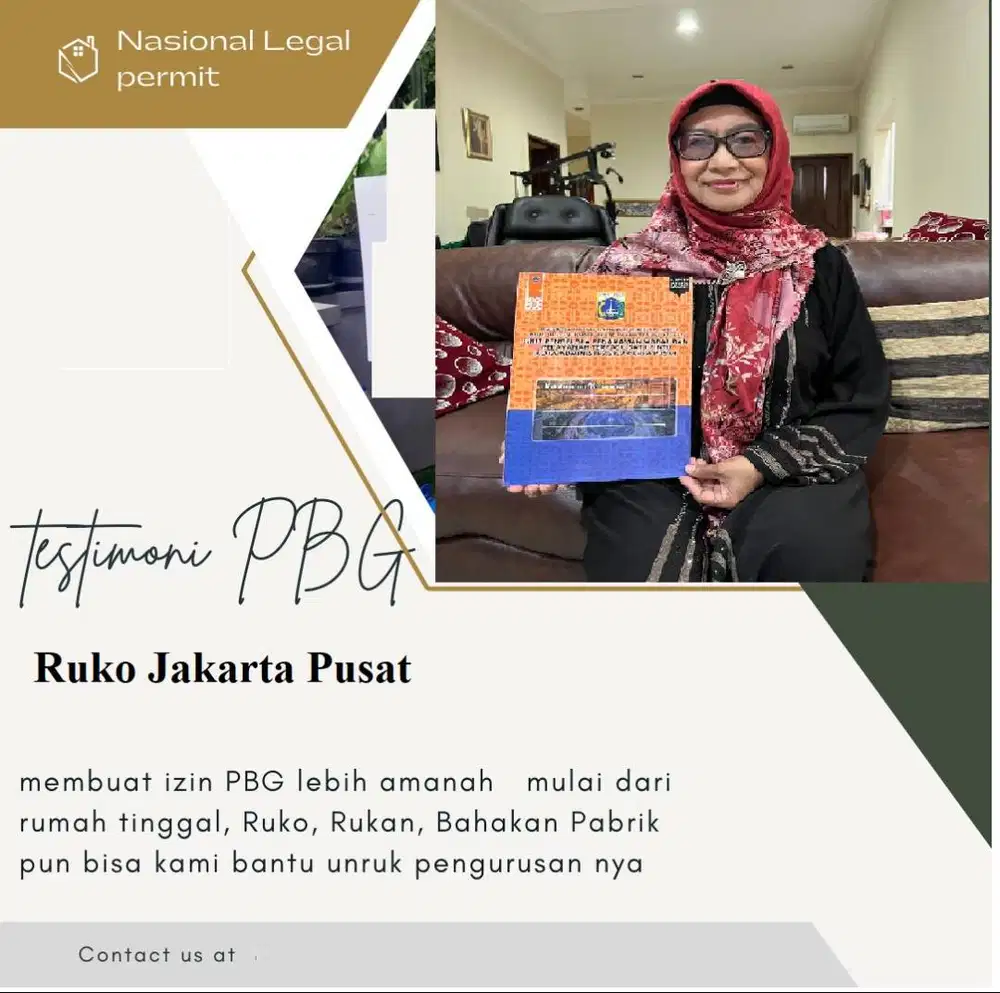 IZIN/URUS IMB PBG SERTIFIKAT TANAH SIUJK SBUJPTL IZIN TAMBANG VISA DLL