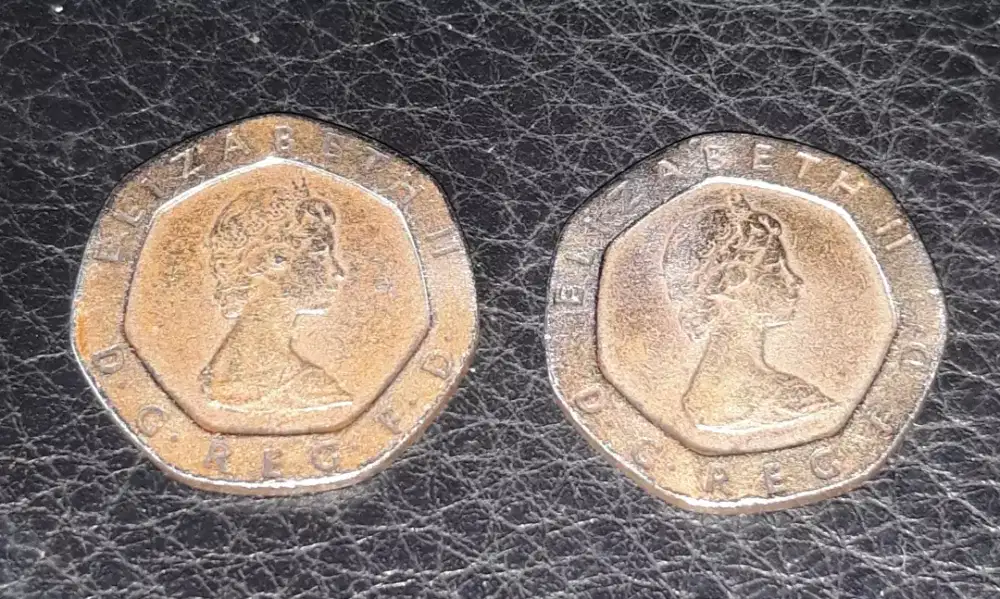 COIN INGGRIS 20P. KOLEKSI
