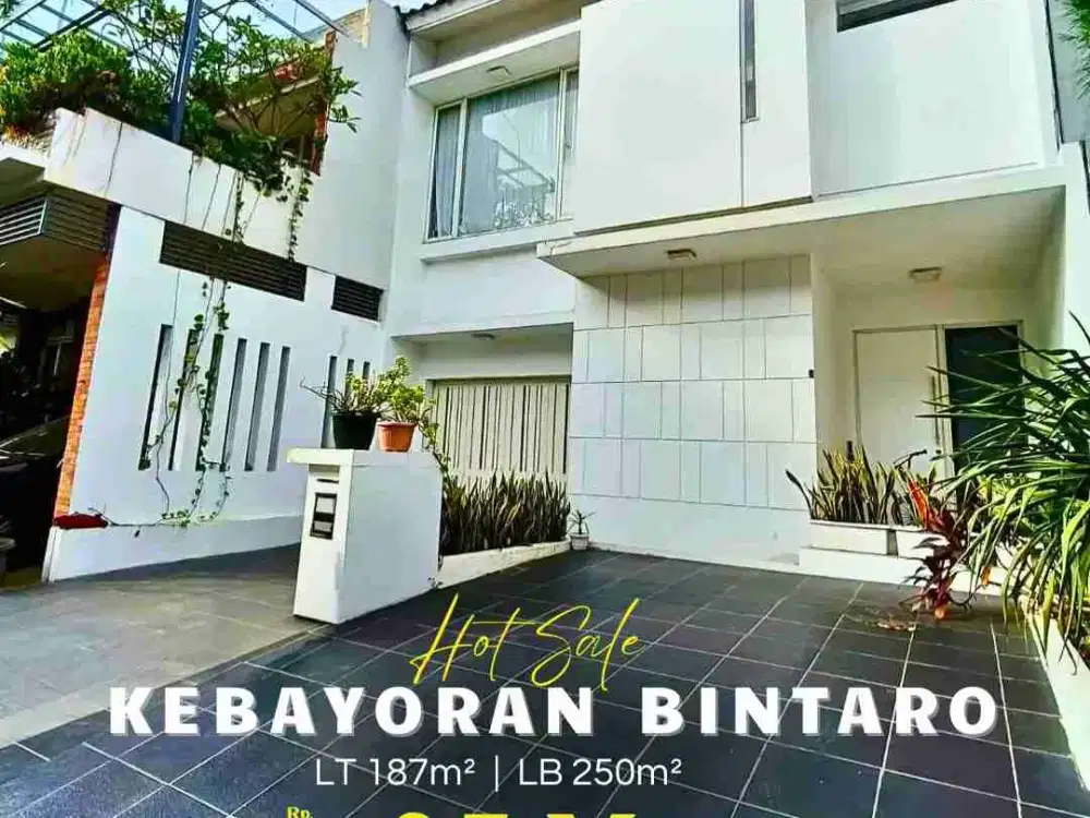 DIJUAL SEMI FURNISHED 
Rumah Paling Murah Jarang ada , Butuh Cepat, Kebayoran Bintaro Jaya Sektor 7
Lokasi Strategis, Nyaman, Aman dan Asri