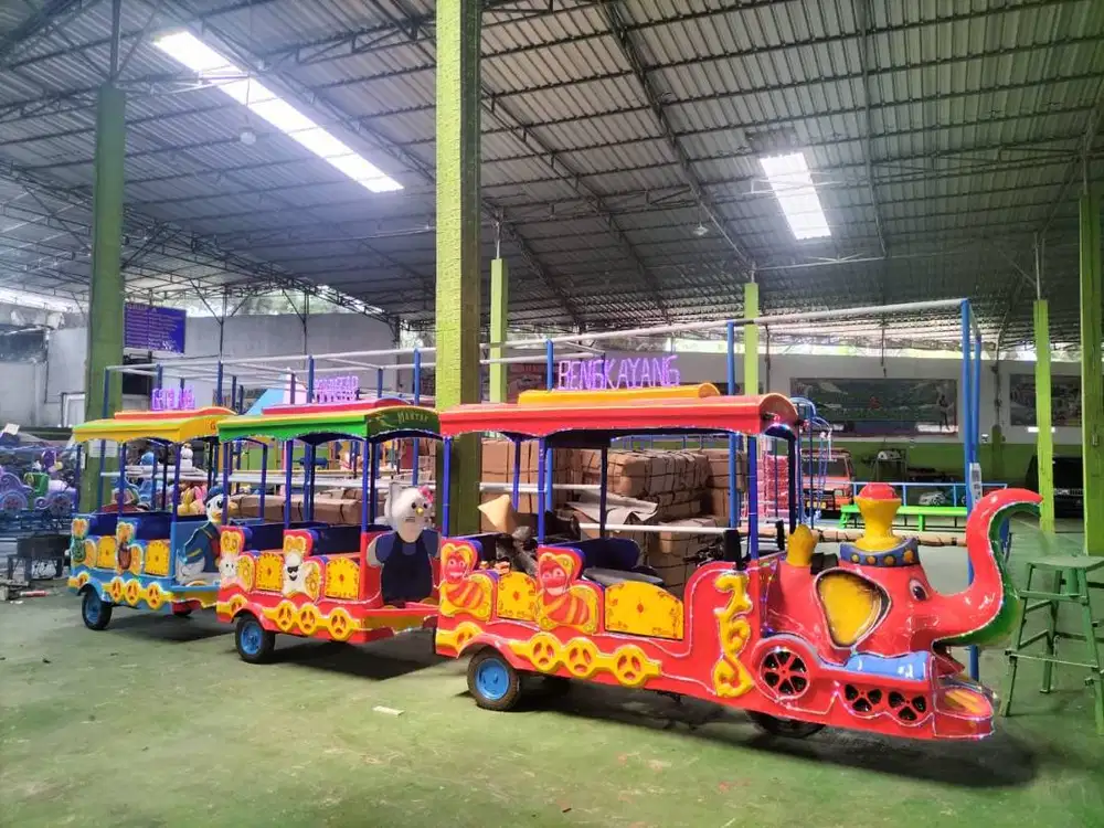 Jual odong Kereta motor thomas gajah full aksesoris promo diskon 1 jt