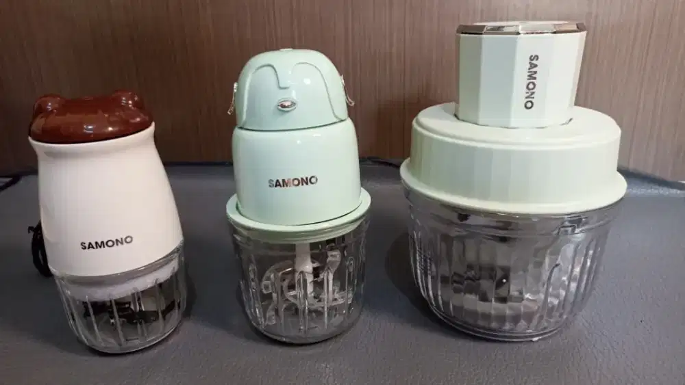 Food Chopper blender bumbu daging kaca garansi