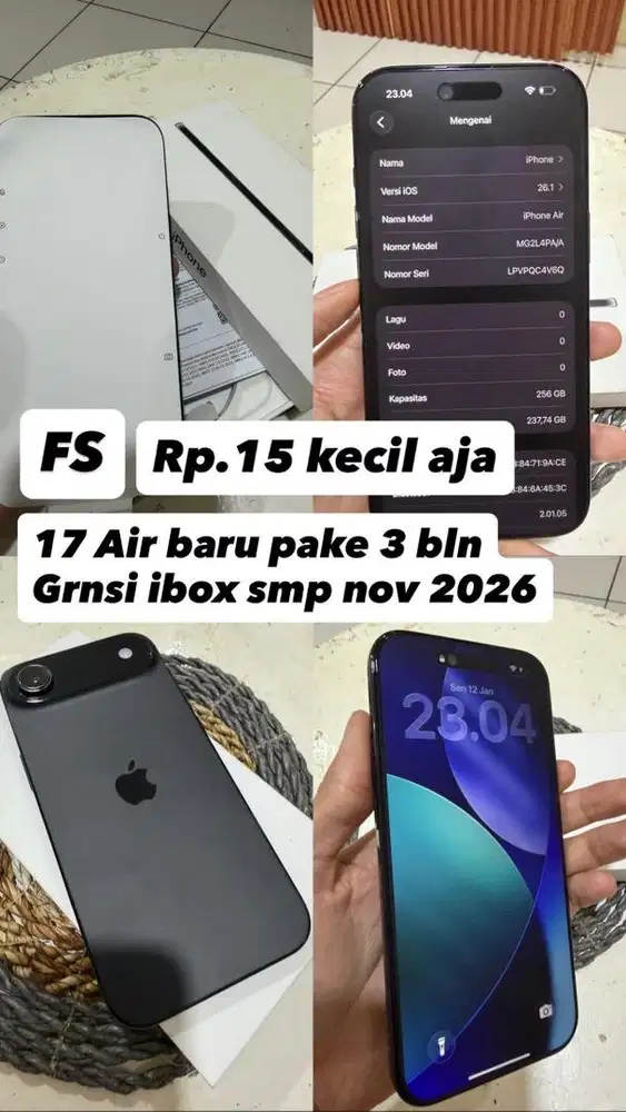 Iphone 17 air black