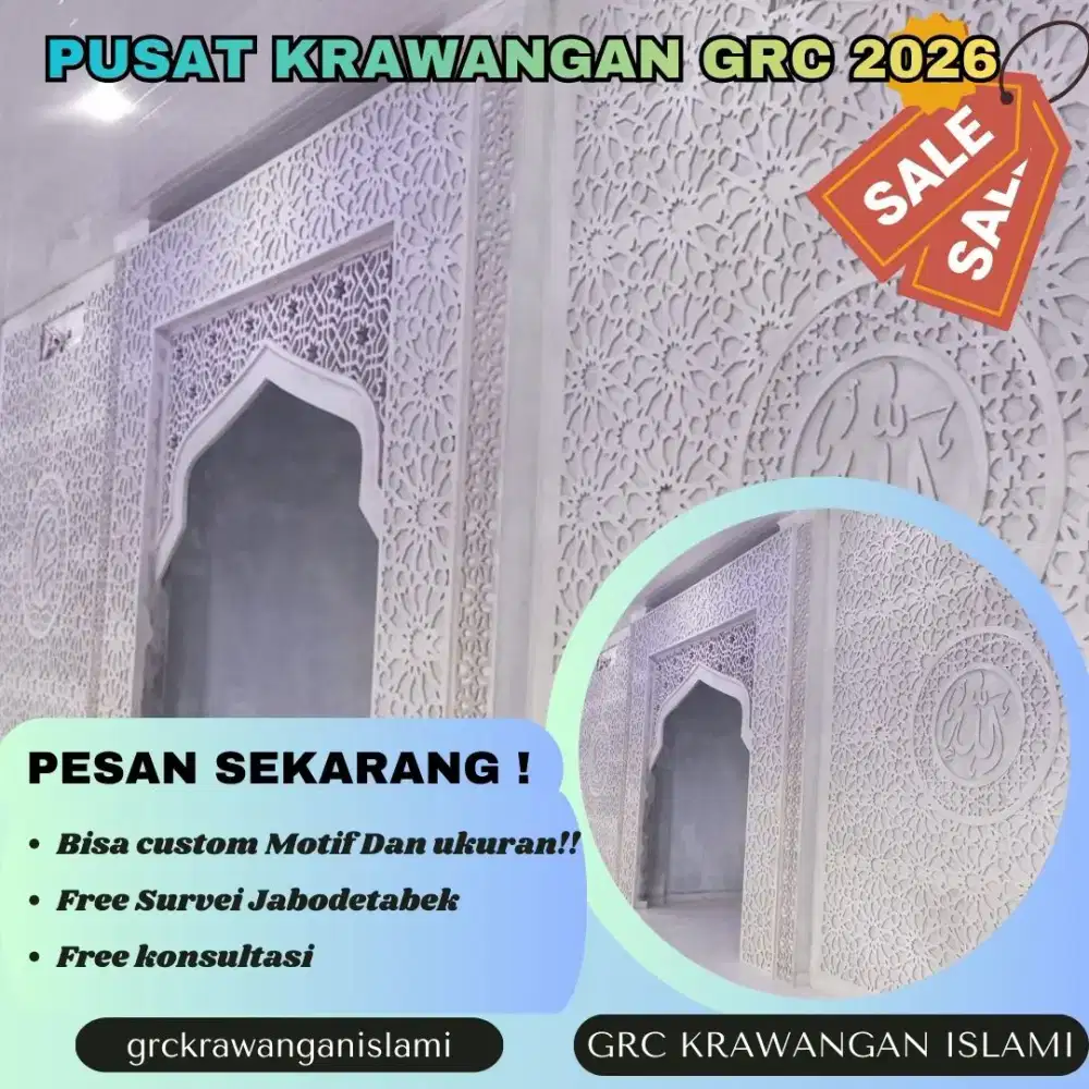 Cara membuat cetakan GRC krawangan – Kalibaru Depok Jawa Barat