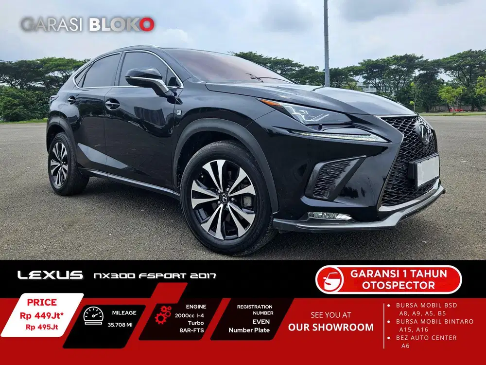 Lexus NX300 F-Sport 2.0 2017 / 2018
