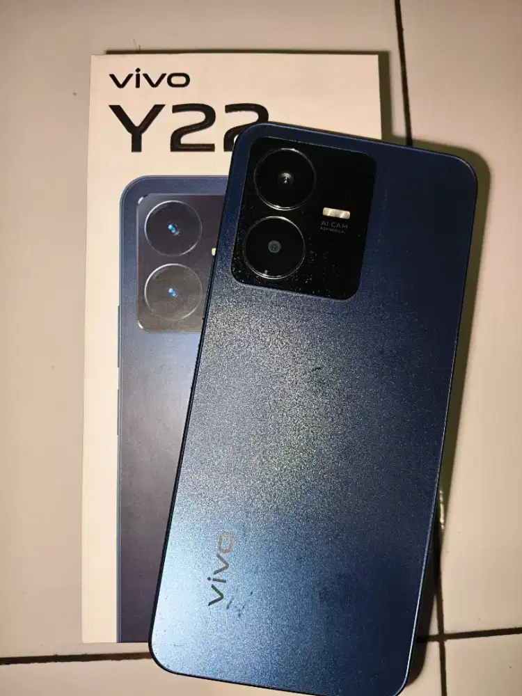 Vivo Y22 Ram 6/128gb, Fullset Mulus