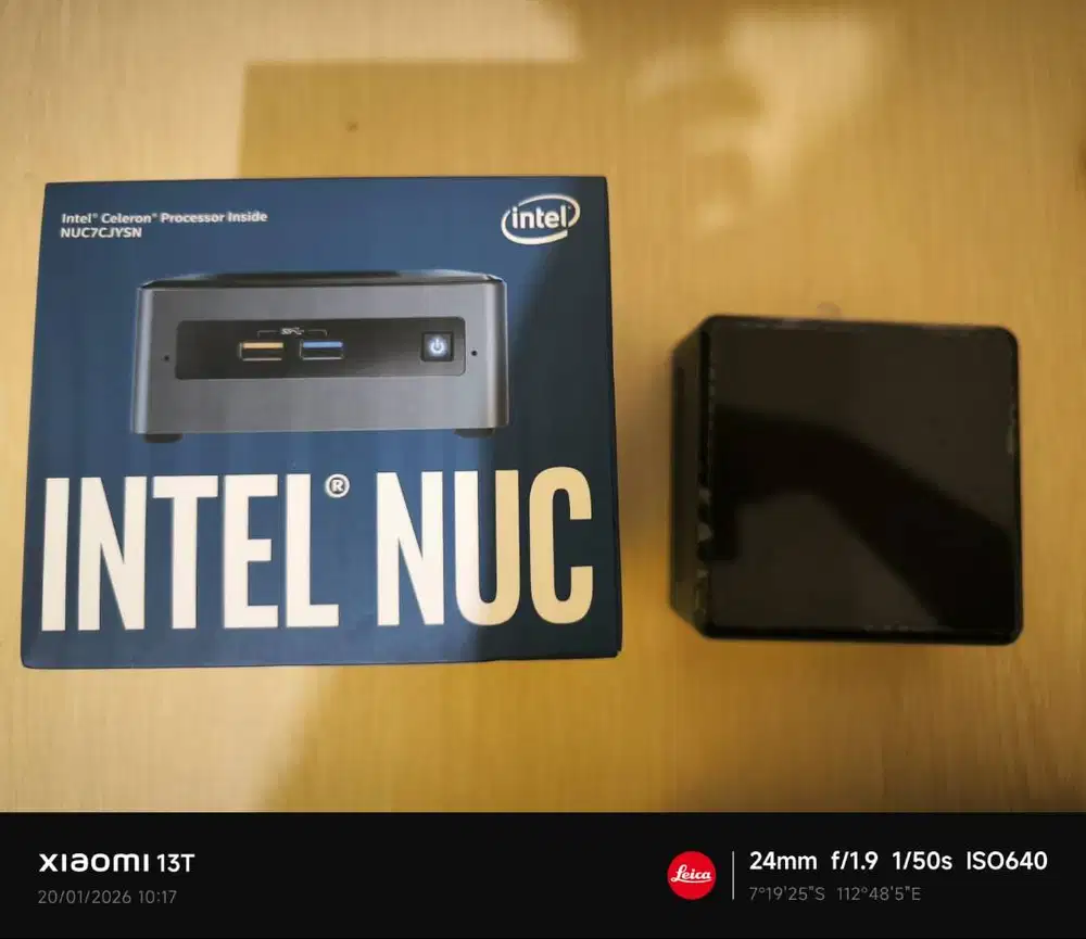Mini PC Hemat Daya & Handal -  Intel NUC NUC7CJYSN