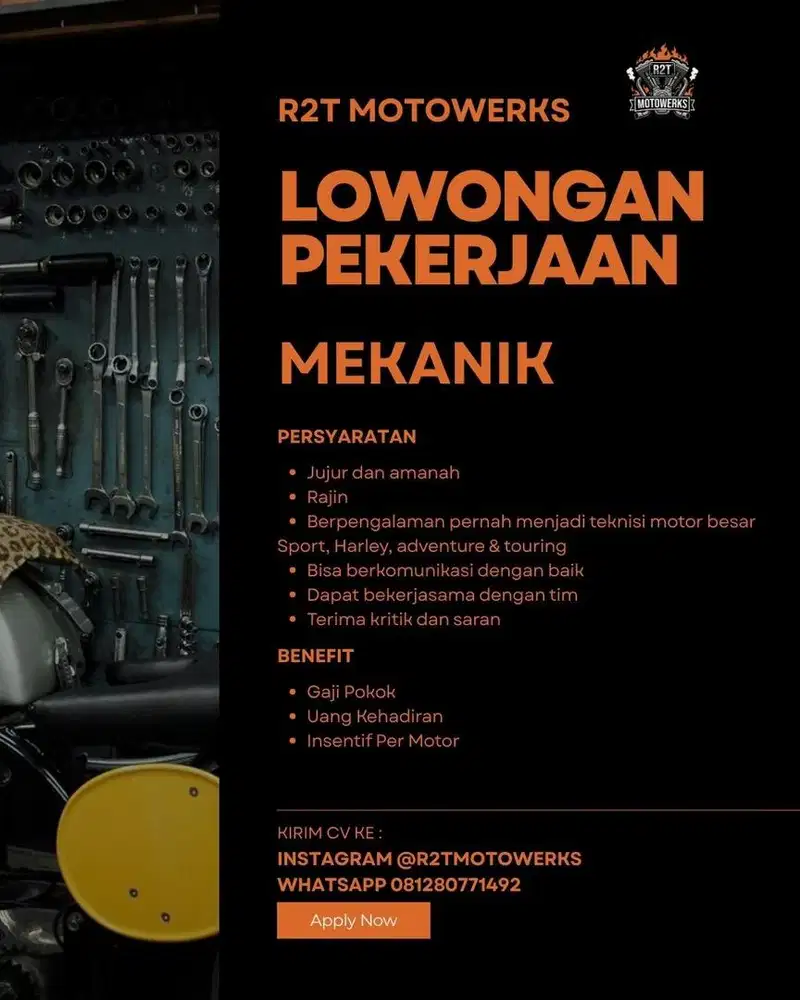 Lowongan Kerja Mekanik