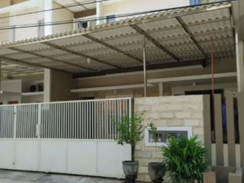 Rumah manyar minimalis lebar 8, 2M lebih dikit