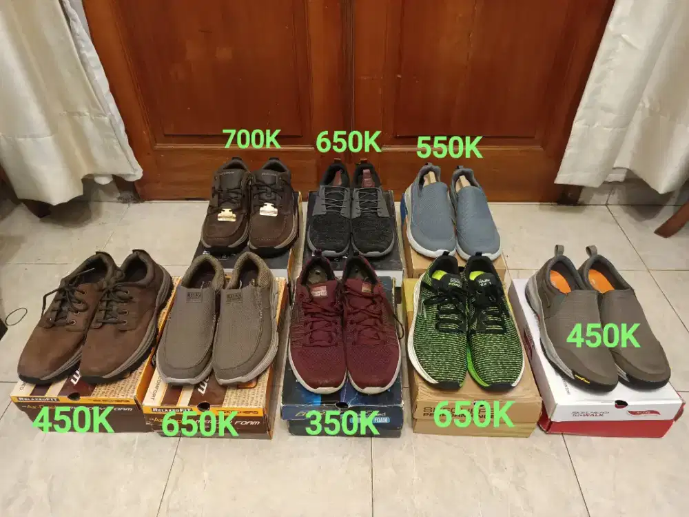 Skechers 45 46 BNIB Preloved Adidas ada