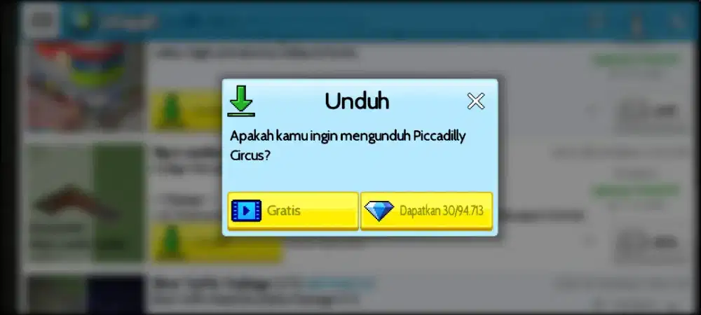 Akun gems THEOTOWN 90k +