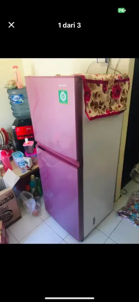 Kulkas Sharp 2 pintu