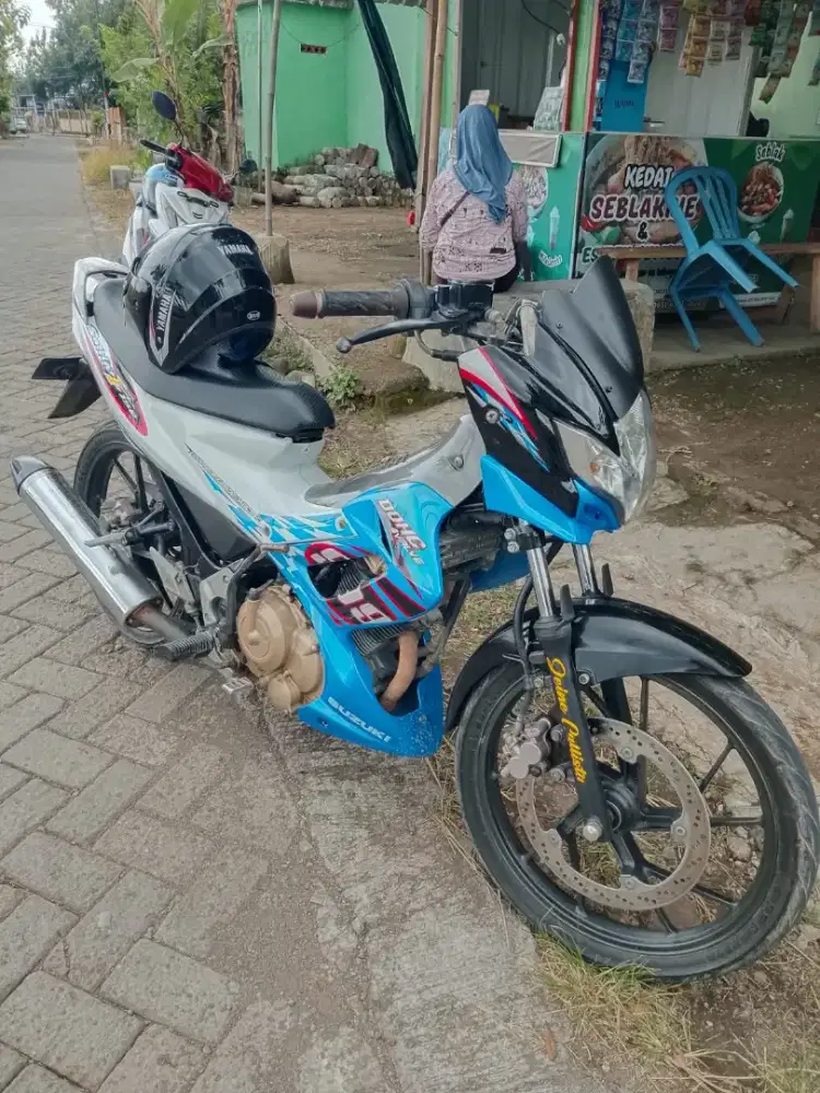di jual Jual Satria Fu tahun 2013 mesin segel
Plat AE (Ngawi) pajak On