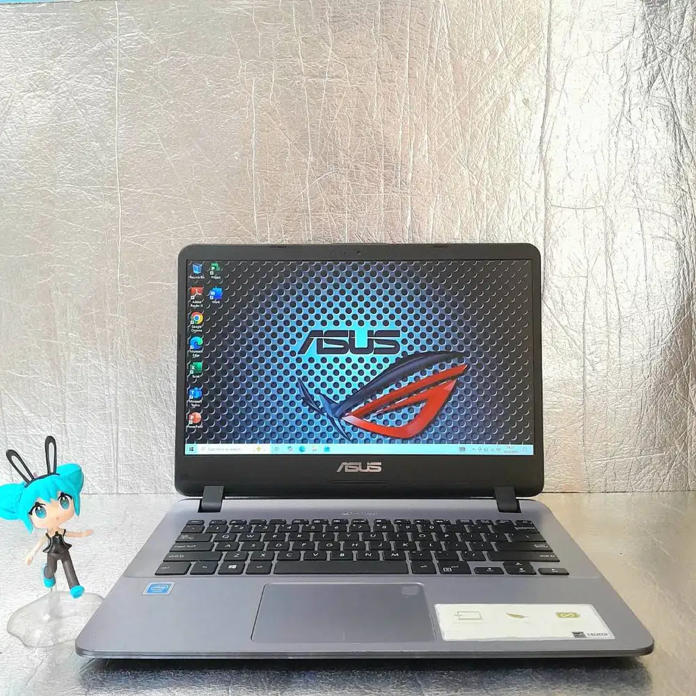 Asus X407MA Celeron N4000 Ram 4gb ssd 128gb