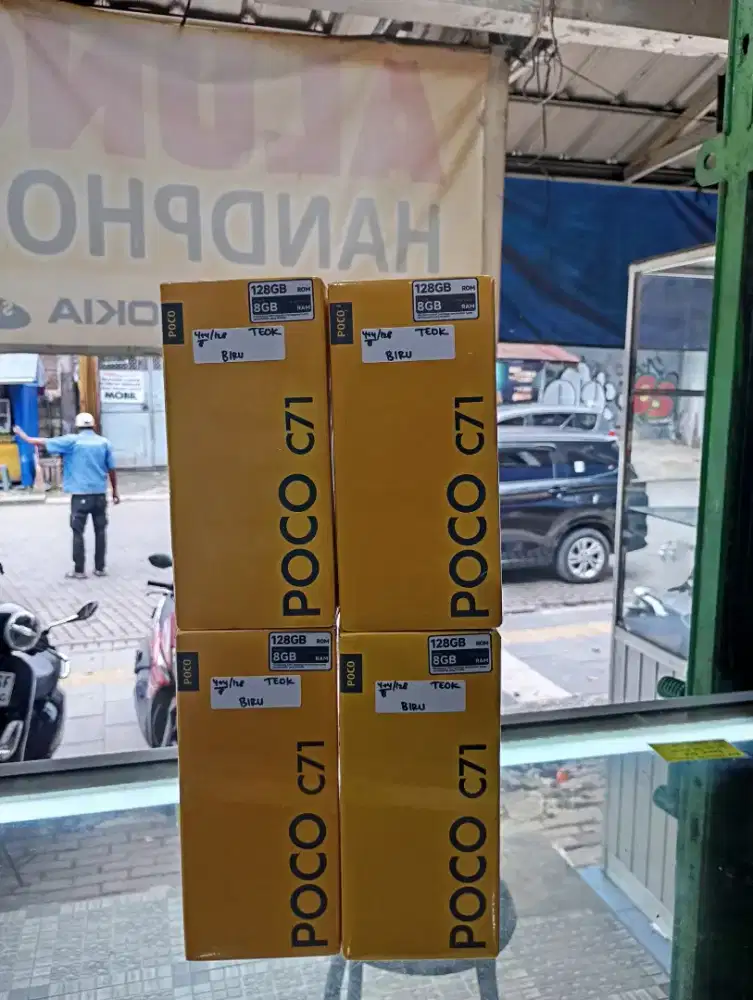 POCO C71 RAM TOTAL 8GB / 128GB