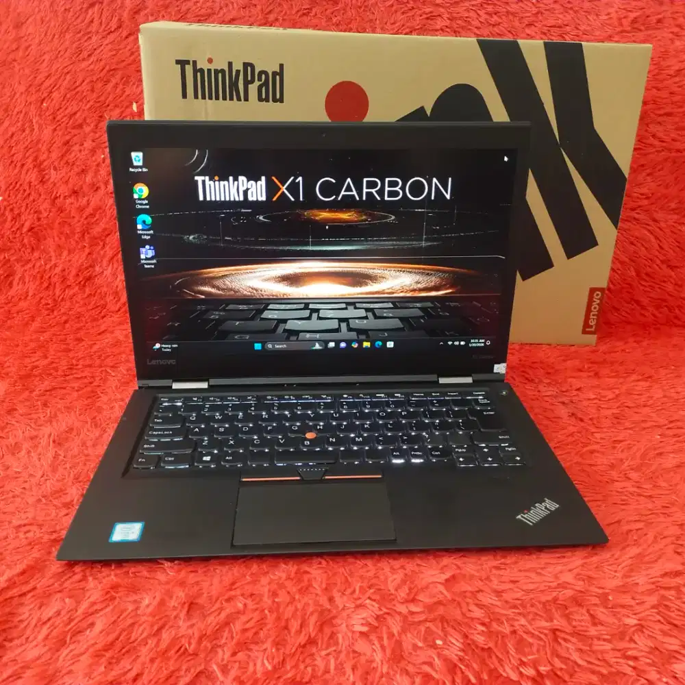 Lenovo X1 Carbon Core i5 Slim dan Ringan ! Layar LED 14inch FHD Jernih