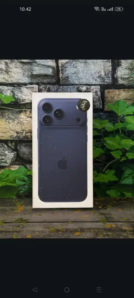 IPHONE 17 PROMAX 256GB SPESIAL BELI HARI INI BUNGA 0%