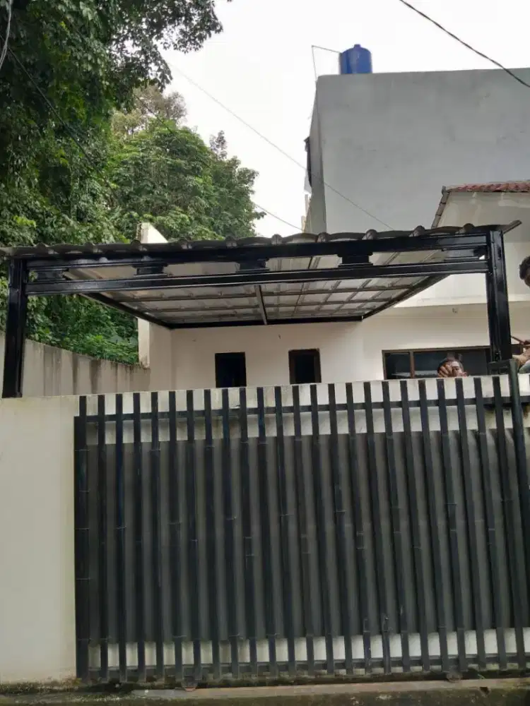 Kanopi baja ringan galvalum pasir