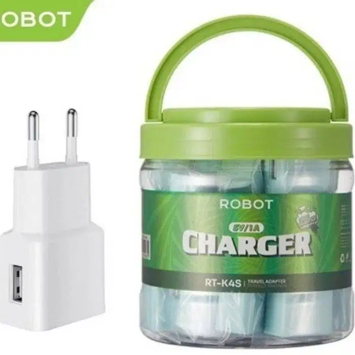 ADAPTOR CHARGE ROBOT RT-K4S Smart Charging 5V 1A