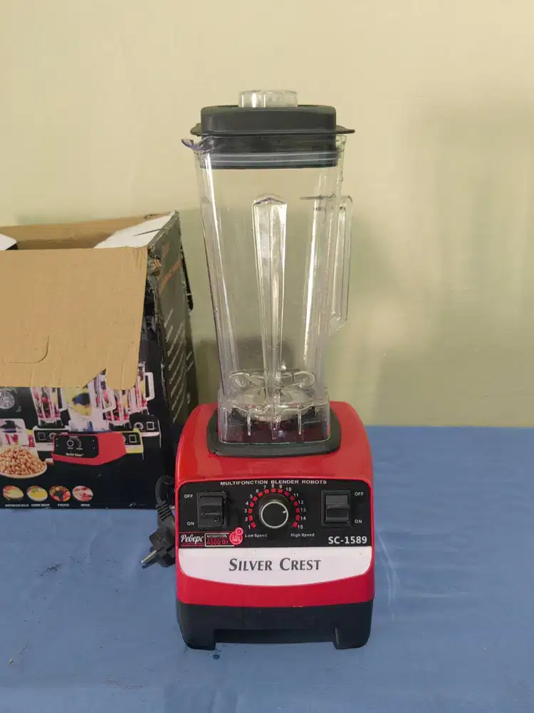 Silver Crest Multifunctional 15-Speed 2L Blender - Blender Multifungsi