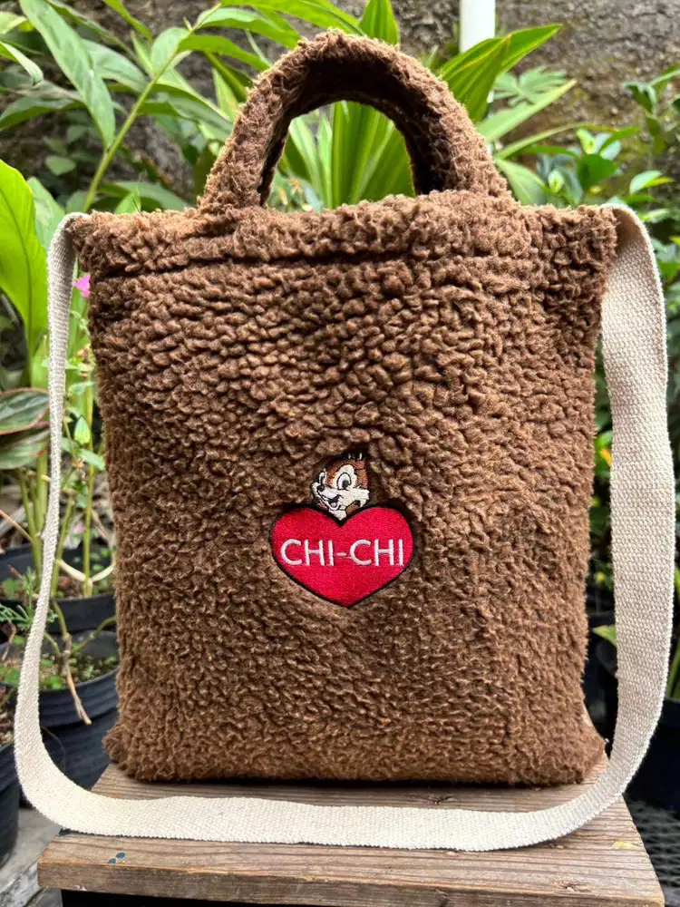 Disney Chip And Dale Bag | Chipmunk Chi-Chi | Slingbag Anak