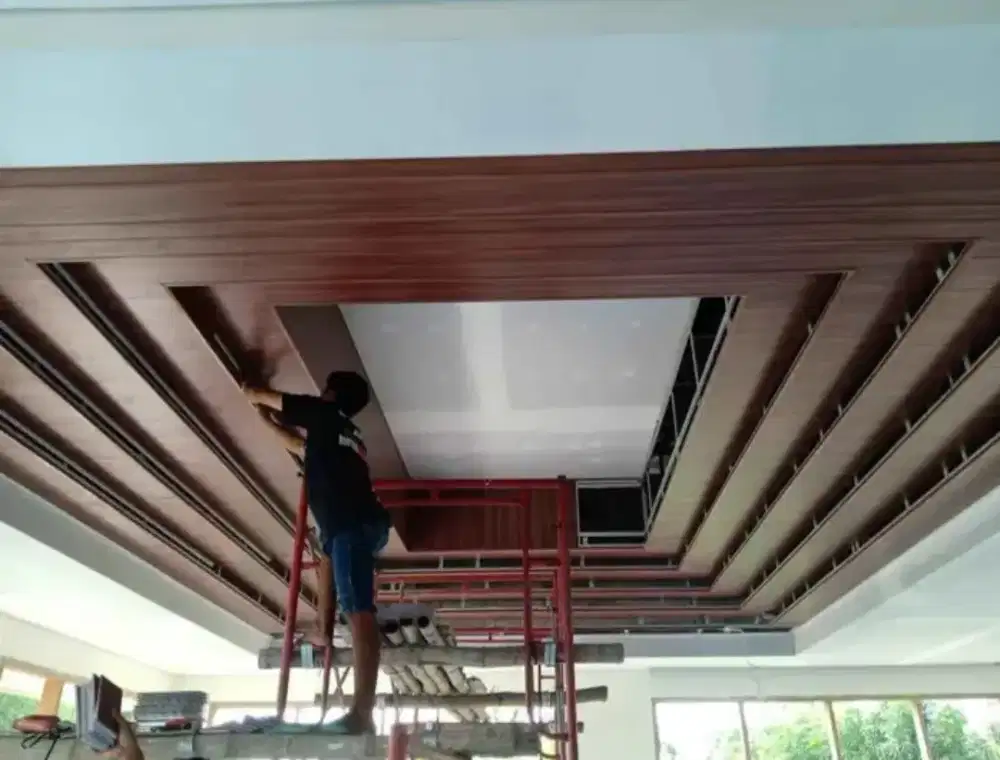 Plapon. Pvc murah jual eceran dan terpasang