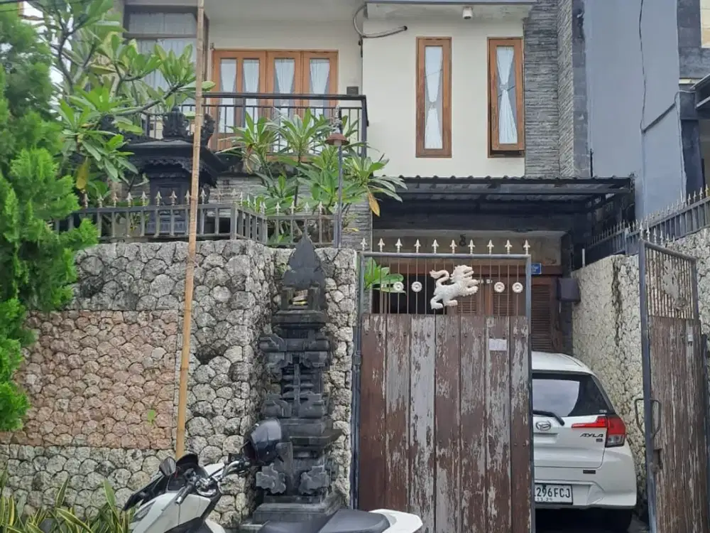 Jual Rumah Full Furnish Di Jalan Tukad Pancoran Denpasar Selatan Bali. Dekat Ke Renon, Sesetan, Tukad Badun,g, Plaza renon, Sanur Bali.