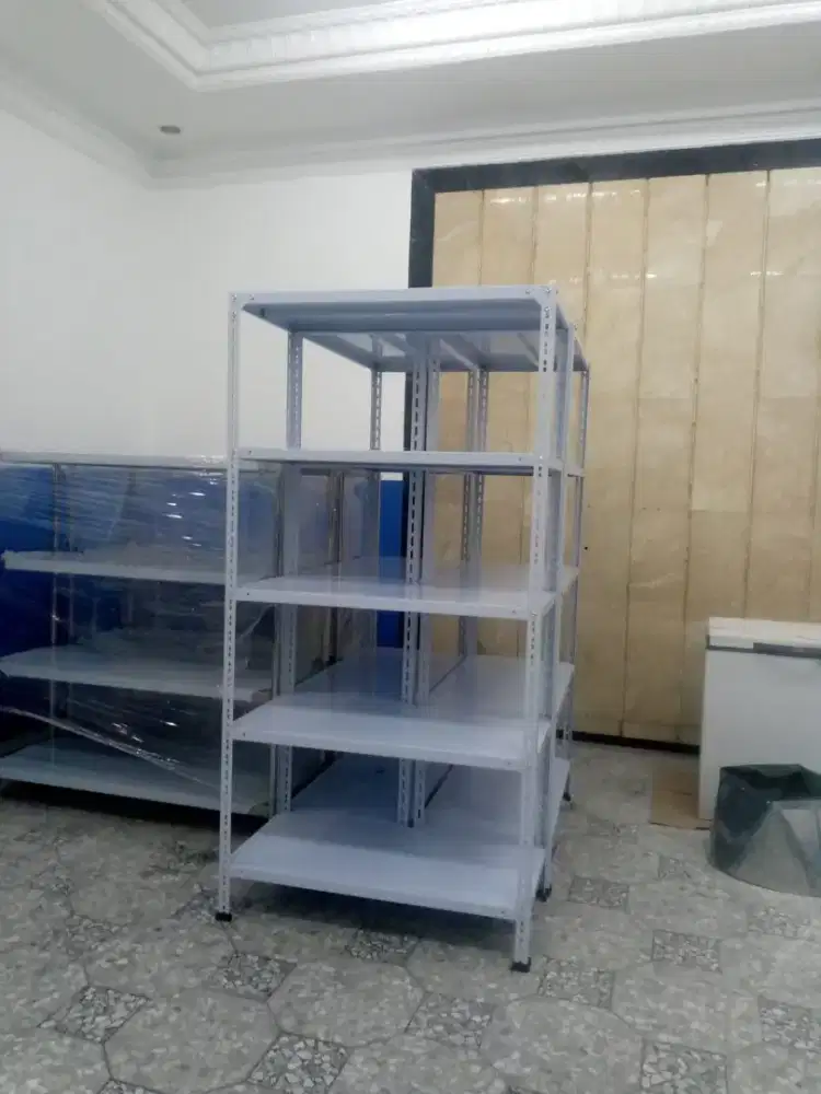 Rak besi rak siku rak gudang