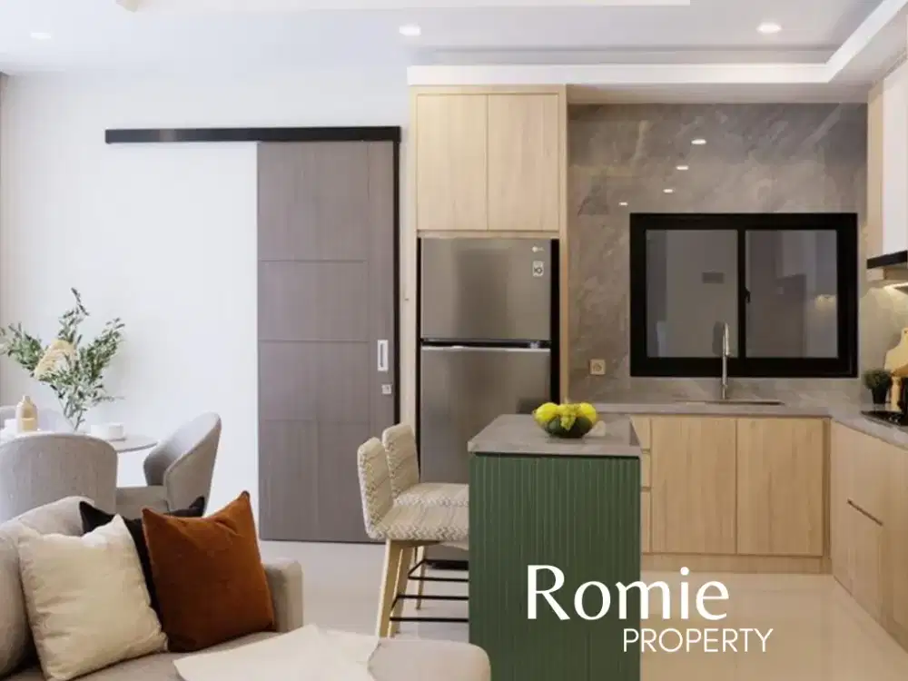 SEWA RUMAH CANTIK FULL FURNISH 3 LANTAI CIRENDEU