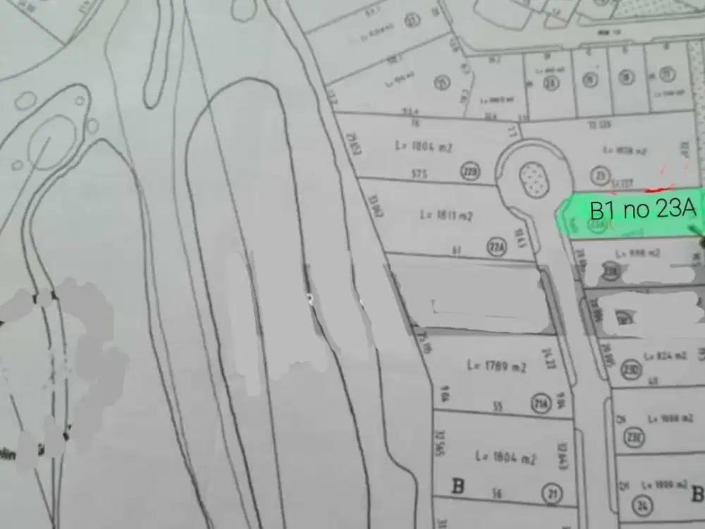 DIJUAL TANAH TELUK GOLF BLOK B JARANG ADA!