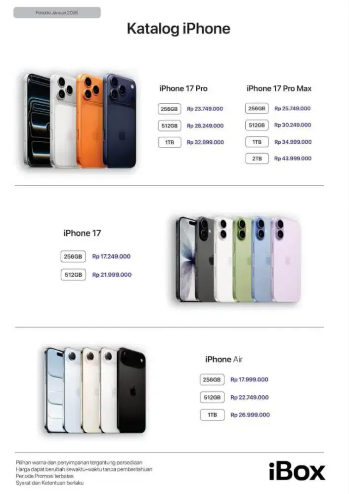 Promo kredit iPhone hanya menggunakan KTP g