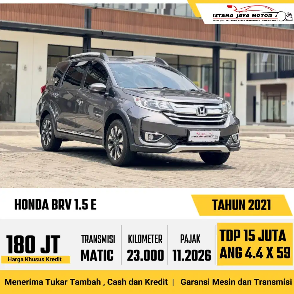 HONDA BRV 1.5 E CVT 2021