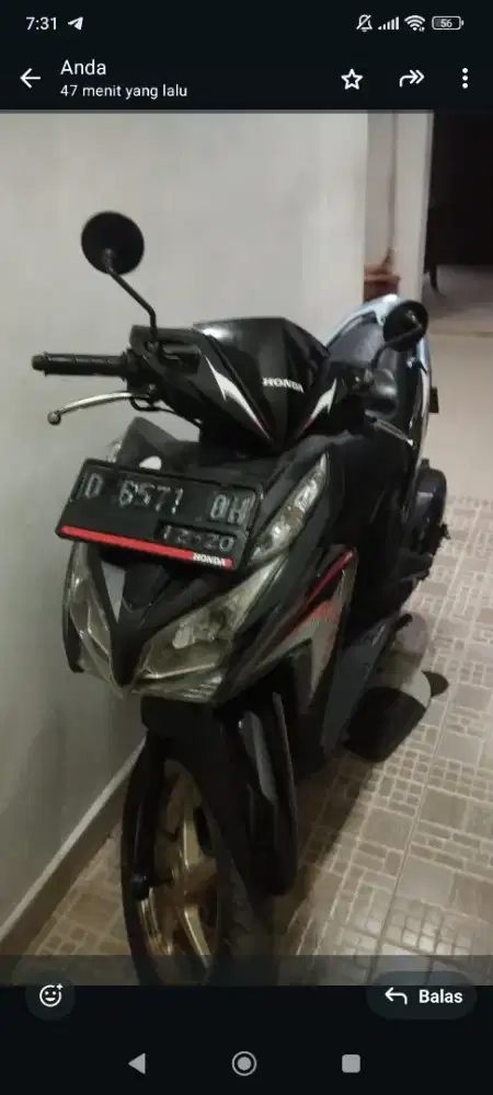 Honda Vario 2015 mulus