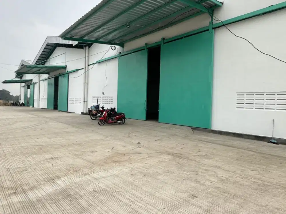 Disewakan Gudang dengan Luas 1 Ha Luas Gudang 22X 48 (Ada 3 Gudang)