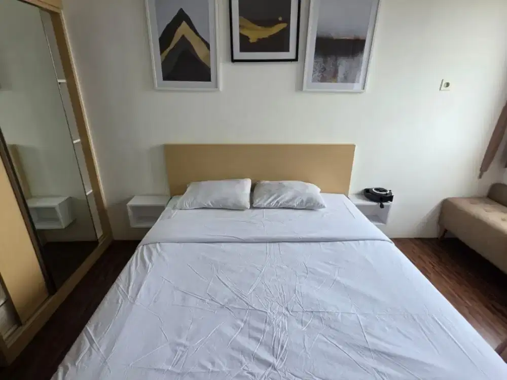 Apartemem Rivier View Jababeka Tower Mahakam Type 1 BR Rp 225 Jt Full Furnish