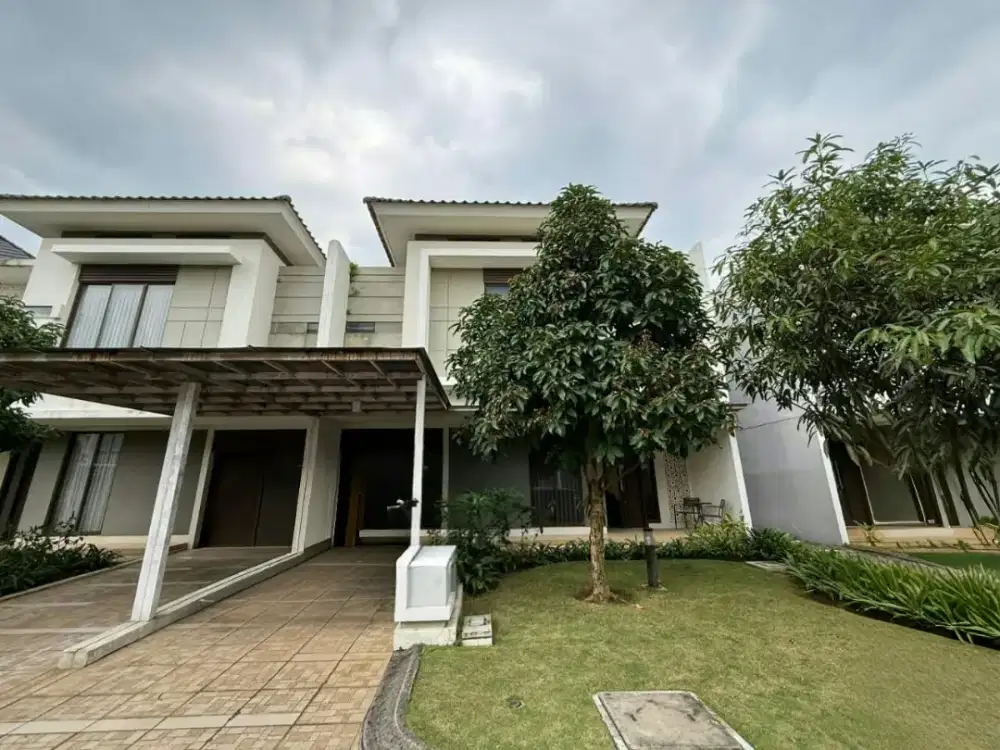 Rumah full furnished siap huni di cluster Summarecon bandung
