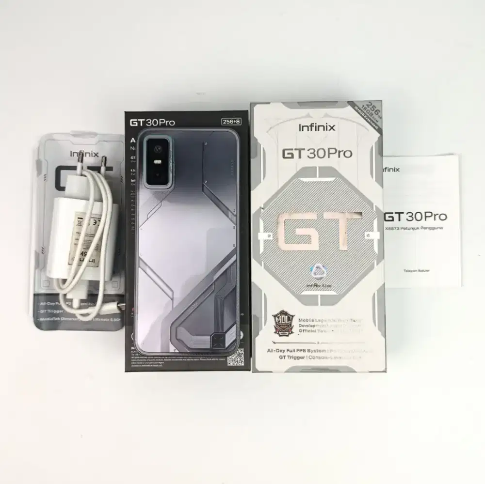infinix gt 30 pro 8/256gb fullset original garansi aktif