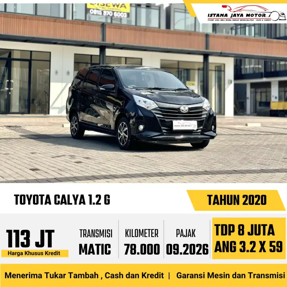 TOYOTA CALYA 1.2 G AT 2020