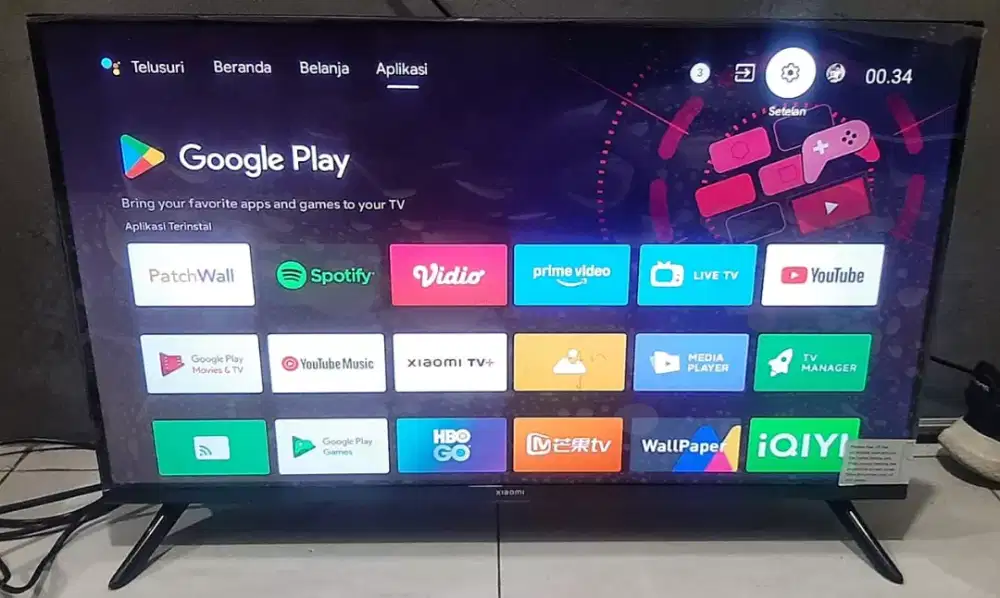 TV LED TCL 32 INC SMART ANDROID+DIGITAL NETFLIX BAGUS MULUS&NORMAL