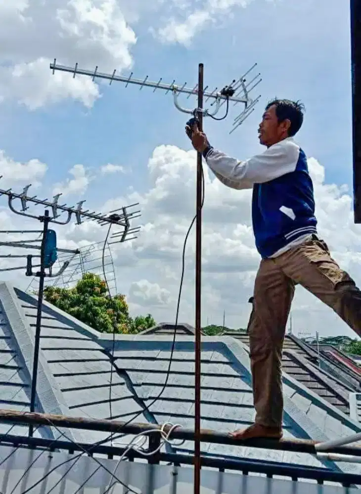 Pemasangan Sinyal Antena TV Dan Instalasi